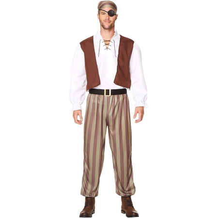 Seven Seas Ship Wrecked Pirate Men s Costume Medium 38-40