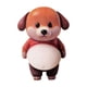 thumbnail image 1 of Pisexur Batería de cocina Un lindo juguete para aliviar el estrés en forma de Shiba Inu con una barriga apretable que también funciona como calcomanía para colisiones para la cocina del hogar, 1 of 4
