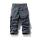 thumbnail image 3 of Multi Bolsillo Cargo Pantalones para Hombres Estiramiento Casual Cordón Clásico Pantalones Cortos de Verano con Bolsillos Múltiples, Pantalones Cortos de Cintura Elástica, 3 of 4
