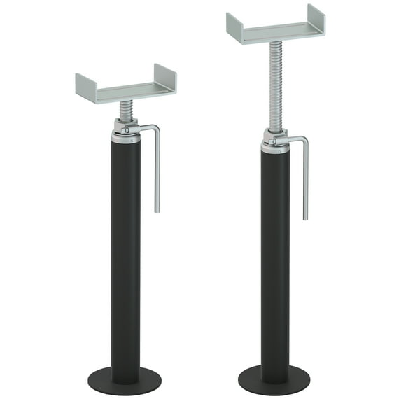 YEOPGYEON RV Slide Out Stabilizer Jacks Heavy Duty Support,Adjusts from 15" to 26",Supports up to 5,000 lbs,Pack of 2