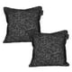 thumbnail image 1 of Cojin Decorativo Cuadrado Set de 2 Zaniah Gris, 1 of 4