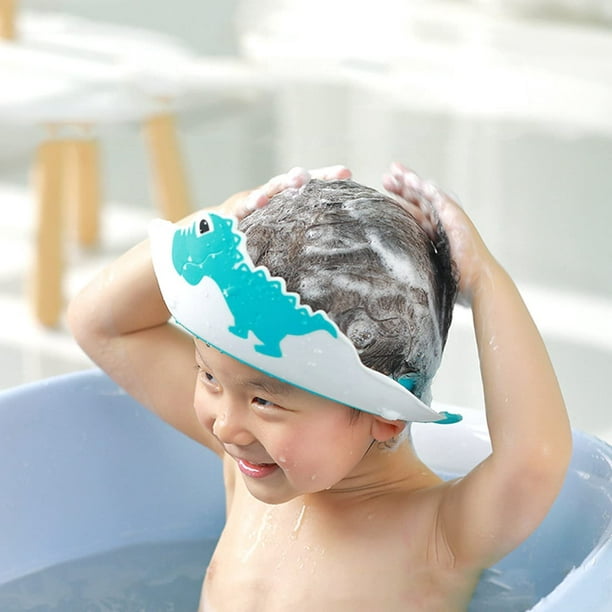Protection visière de douche bain shampoing bébé enfant yeux pas cher 
