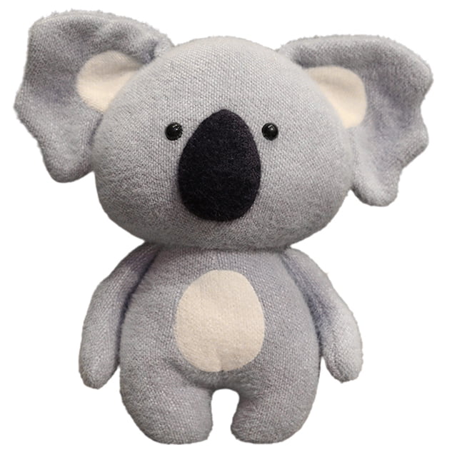 FELTECHELECTR Muñeco de peluche de juguete de dibujos animados Koala Juguete para tranquilizar a bebés Juguete cómodo para niños