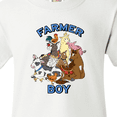 thumbnail image 4 of Inktastic Farmer Boy with Happy Farm Animals Youth T-Shirt, 4 of 5
