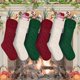 thumbnail image 4 of Calcetines largos personalizados para decoración del hogar, medias largas navideñas con patrón de tejido de Cable, decoración navideña, 2023, 4 of 4
