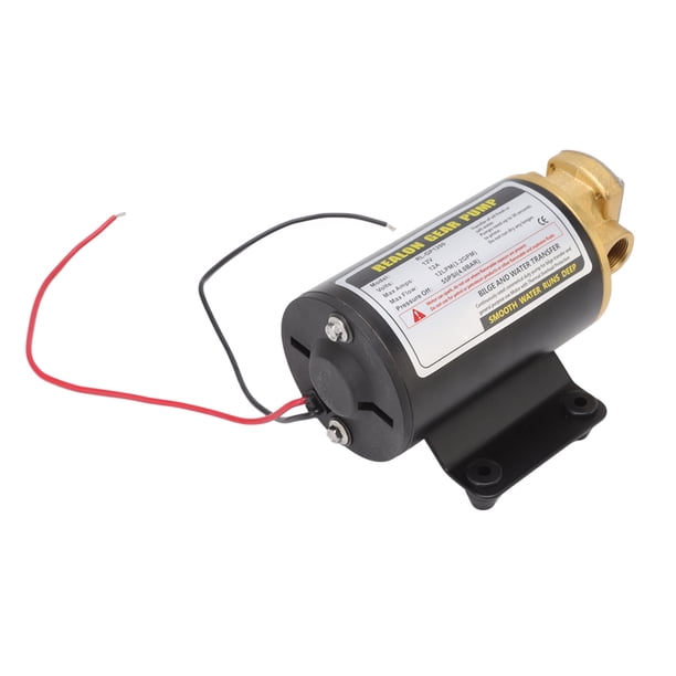 Bomba Eléctrica de Engranajes ANGGREK Bomba de Motor de Protección Térmica con Bomba de Transferencia de Aceite