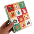 thumbnail image 4 of LOLIPPYY 5-Pack Small Christmas Paper Boxes with 12 Compartments for Candy, Treats, and Wrapping, 4 of 7