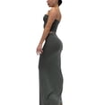 thumbnail image 3 of Michellecmm  Women’s 2 Piece Summer Outfits, Solid Color Tube Tops + Long Skirt Set, 3 of 4