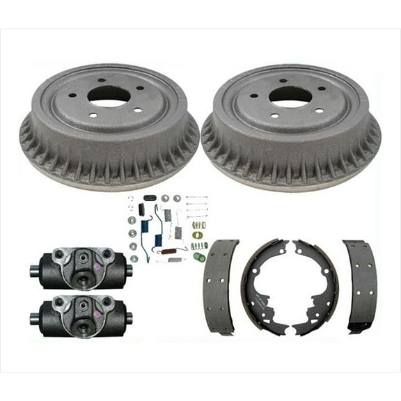 Rear Wheel Drive 92-02 S10 S15 Pickup Brake Drum Shoes Springs Wheel Cylinders