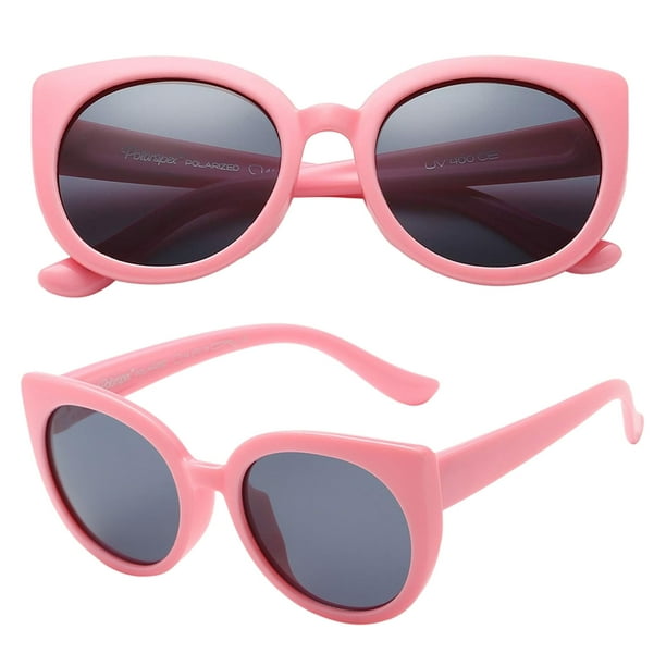 Gafas de Sol PolarSpex Polarizadas con Protección UV400 para Niñas de 2 a 8 Años