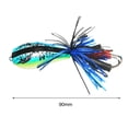 thumbnail image 5 of Visland 5.5cm/9g Topwater Frog Crankbait Tackle Crank Bait Bass Soft Swimbait Lures Crankbaits Baits Hard Bait Fishing Lures, 5 of 8