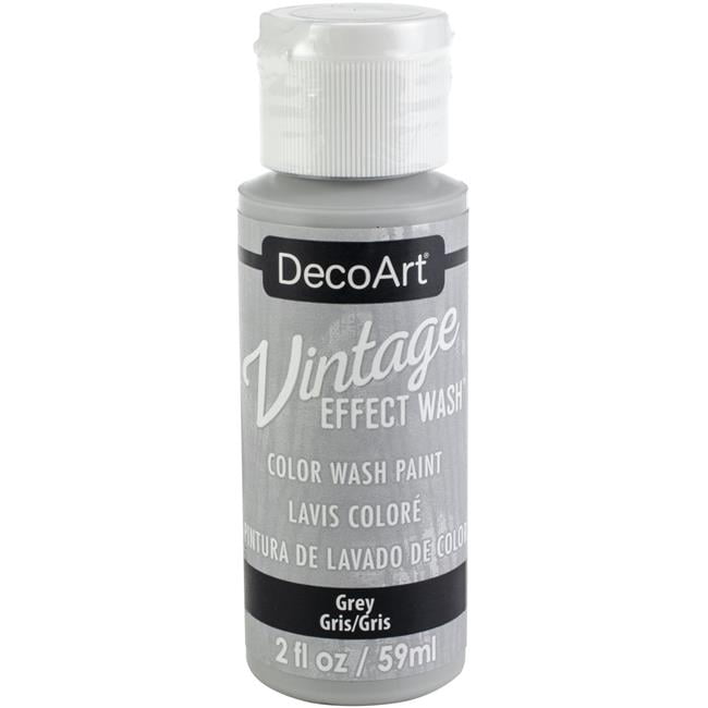 Vintage Effect Wash Paint 2ozGrey
