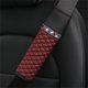 thumbnail image 1 of Soft Protective Cover Breathable Car Shoulder Cover Comfortable Leather Diamond Car Seat Belt Shoulder Cover Car Supplies03Russian Federation He Qiyong unisex, 1 of 1