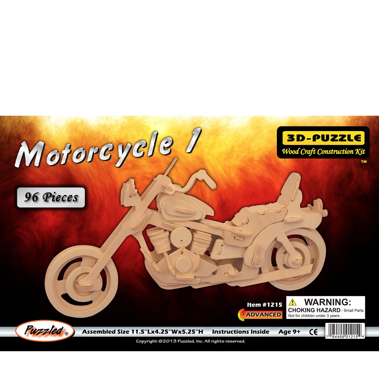 Puzzled Bundle of Dirt Bike & Motorcycle Wooden 3D Puzzles