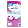 Great Value Deep Cleaning Mop Pads, 12 count