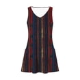 thumbnail image 7 of Jesvior Womens Summer Dresses Loose V Neck Sleeveless Tank Dress with Pockets Floral Print Swimsuit Coverup Casual Vacation Clothes, 7 of 7