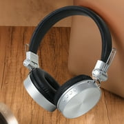 Bluetooth Headphones Active Noise Cancelling -45dB, 60H Playtime, Deep Bass and HiFi Stereo, Low Latency, Foldable,Black