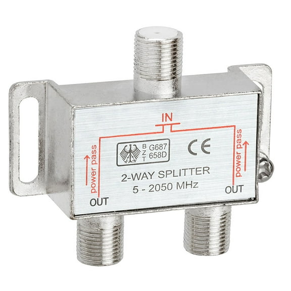 Cmple - 2-Way Splitter 5-2050MHz F-Type
