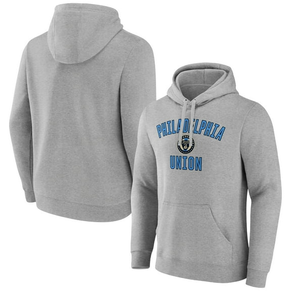 Men's Gray Philadelphia Union Victory Arch Pullover Hoodie