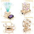 thumbnail image 4 of Syenll 4 in 1 STEM Science Kits for Kids, Wooden Arts and Craft Kits, 3D Puzzles DIY Building Engineering Set for Boys Girls Age 8-12, 4 of 9