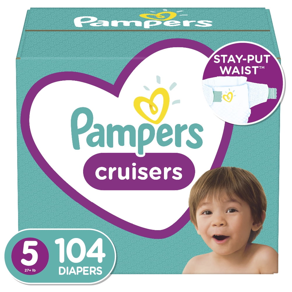 walmart pampers cruisers size 5