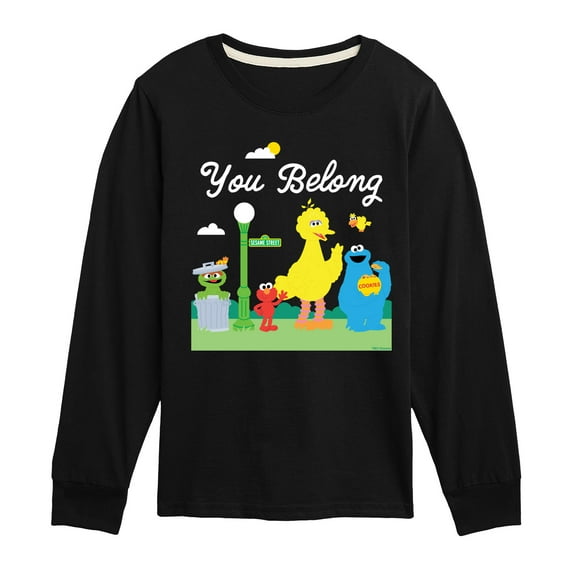 Sesame Street - You Belong - Toddler and Youth Long Sleeve T-Shirt