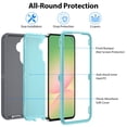 thumbnail image 3 of Funda para teléfono COOYA Samsung Galaxy A56 de 6.7 pulgadas, color gris rugoso, 3 of 7