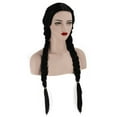 thumbnail image 3 of Synthetic Double Wig Long Straight Black Women Wigs Heat Resistant, 3 of 5