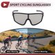 thumbnail image 3 of 1 Set de Gafas de Motociclismo Tri-Acetato de Celulosa PC UV400 Gafas de Sol para Deportes al Aire Libre para Motocross, Moto de Tierra, ATV Lente Gris Claro Marco Negro y Gris, 3 of 6