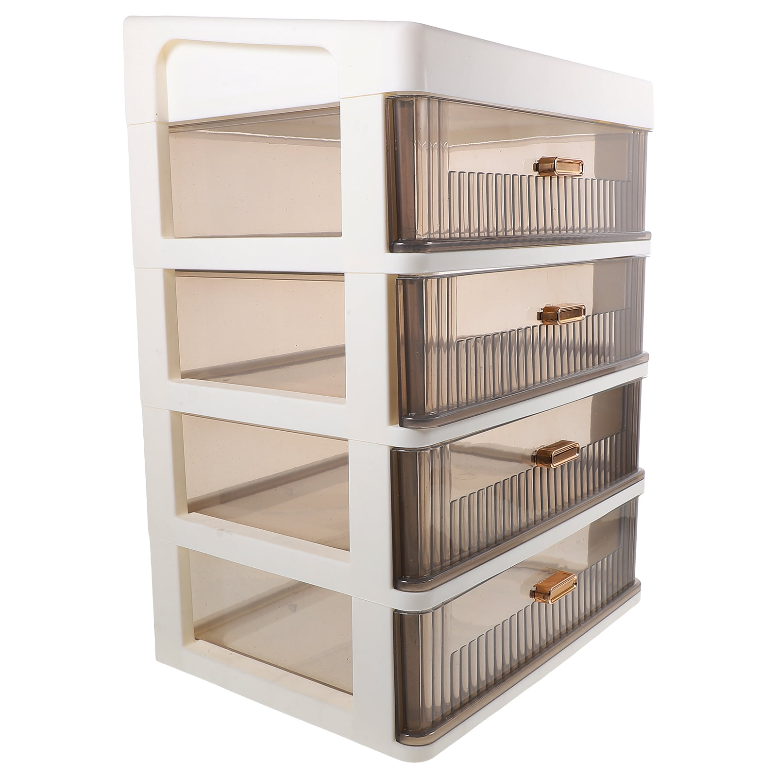 FONDOTIN White Desk Organizer with Multiple Drawers, Office and Home Storage Solution, Efficient Workspace and Desk Accessories