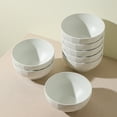 thumbnail image 6 of Stone Lain Rio 4-Piece Bowl Set Stoneware, Beige, 6 of 7