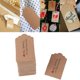 thumbnail image 4 of Etiquetas de boda personalizadas, etiquetas de postre hechas a mano de la etiqueta de la caída de la iesta de bienvenida al bebé (3) Etiquetas de favor Spptty Ropa y Accesorios, 4 of 5
