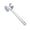 B#2, variant on Double Sided Meat Tenderizer Hammer | Aluminum Alloy Kitchen Tool | Non-Slip Mirror Polished Handle | Concave Surface | Beef Steak Chicken | 1 Pack | 23x6.4cm