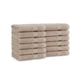 thumbnail image 1 of Toallitas de baño Arkwright, paquete de 12 unidades, 100% algodón, 600 g/m², latte beige, 1 of 6