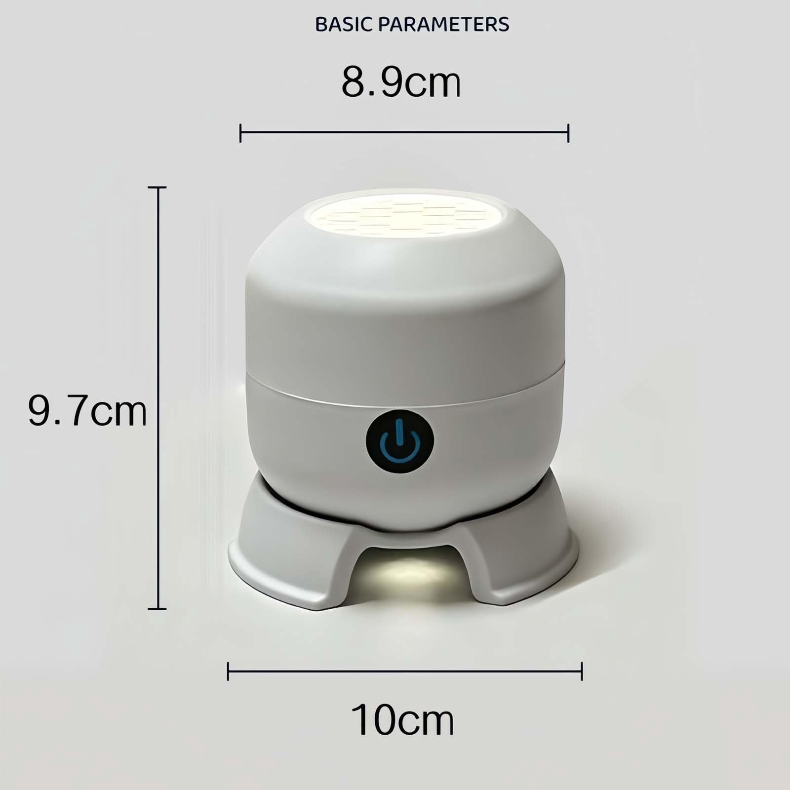 Ocean Projector Night Light, HD 360° Rotating Starry Sky Lamp for Bedroom, Adjustable Angle USB Powered Projector for Relaxation, Meditation & Home Decor