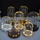 thumbnail image 5 of Naiovety de cúpula de cristal para Hotel, mesita de noche, jarrón de flores secas iluminadas, botella de exhibición, terrario con paisaje, tarro, Iluminación y accesorios 9x18cm Naiovety HA074928-04, 5 of 6