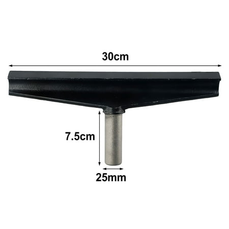 

12 Inch Lathe Tool Rest Cast Iron Woodworking Turning Tool Holder Length 300mm