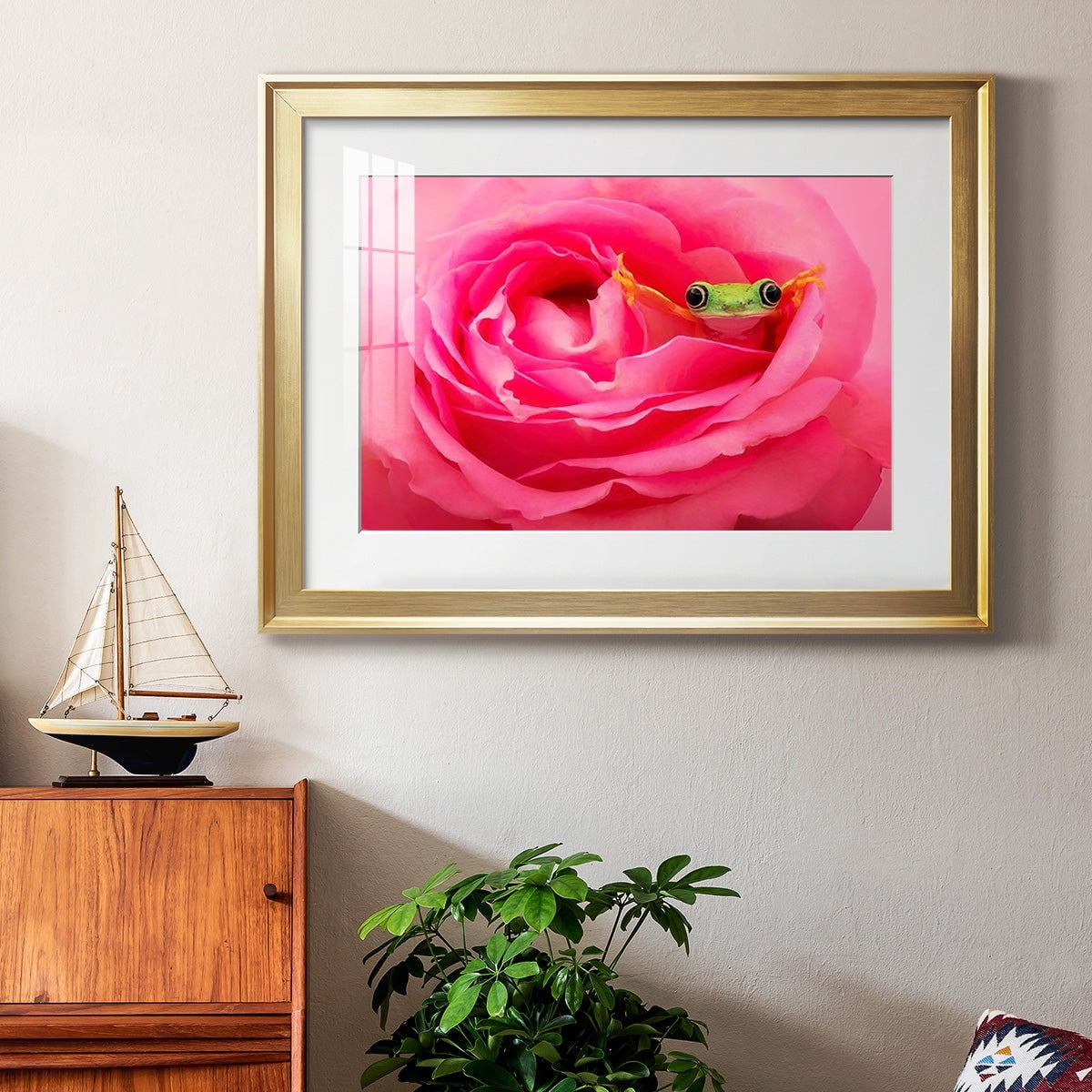 Hanging On VIII Premium Framed Print - Ready to Hang