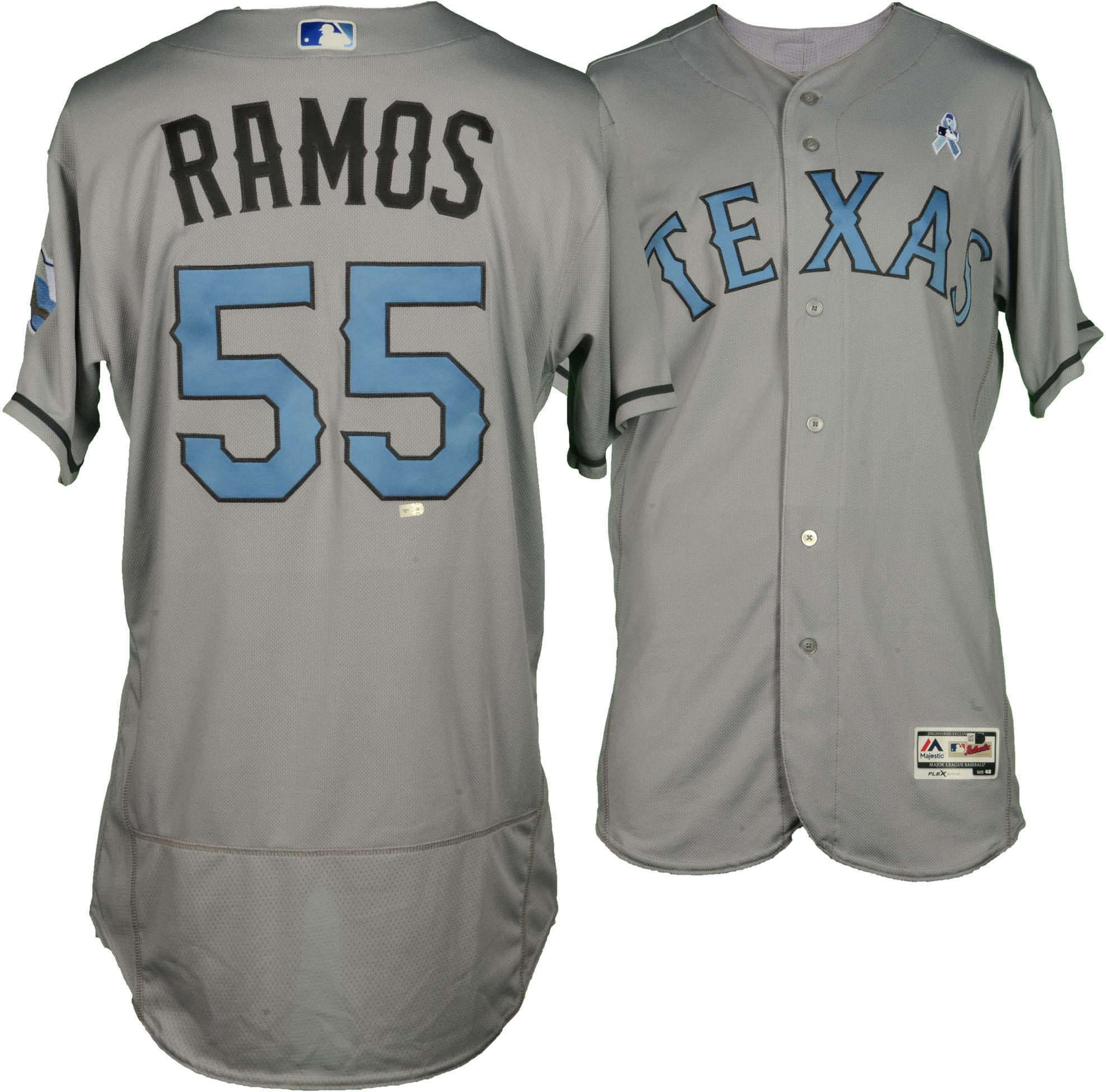 texas rangers gray jersey