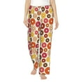 thumbnail image 2 of Lsque Donut Print Women's Pajama Pants, Lounge Pant - Comfortable Home Wear,Elastic Waistband, Stylish Design-XX-Large, 2 of 9