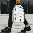 thumbnail image 2 of Disketp Cute Shark Mochila Escolar de 15 Pulgadas, Mochila Ligera para Estudiantes, Viajes y Trabajo, Cómoda y Resistente para el Uso Diario, 2 of 6