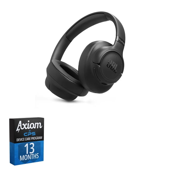JBL Tune 780NCBT Active Noise Cancelling Headphones - Black 13-Month Axiom Care