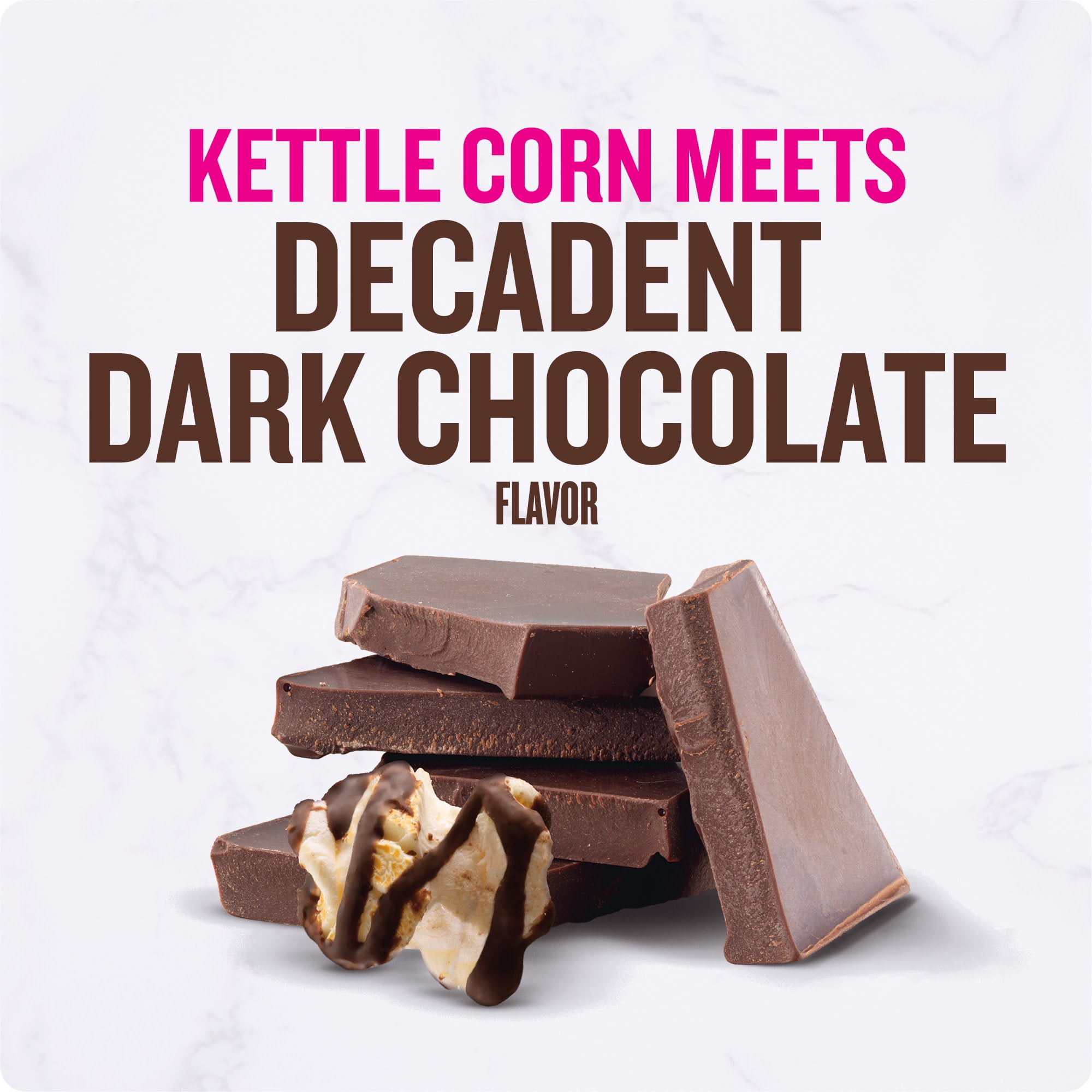 (2 pack) Angie's BOOMCHICKAPOP Dark Chocolate Flavored Kettle Corn, 5.5 oz.