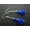 Blue jade, variant on A PAIR OF PRETTY 10MM JADE BEAD DANGLY EARRINGS. NEW.-Yellow jade