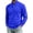 Dark Blue, variant on Atkumj Mens Quarter Zip Pullover Fashion Warm Loose Ribbed Turtleneck Knit Sweater Casual Solid Color Long Sleeve Mens Pullover Sweater for Daily Walking M