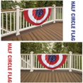 thumbnail image 3 of Bunting Embroidery American Independence Day Half-round Flag, 3 of 7