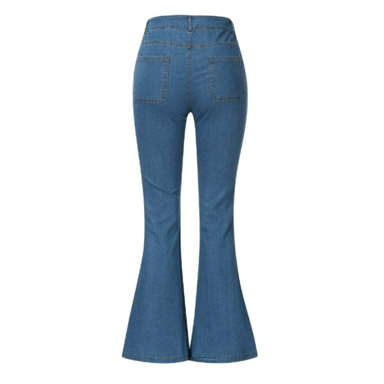 【KnuthMarf】bell bottom denim pants-xs bell bottom denim pants(unisex)/indigo | KNUTH MARF