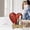 C, variant on Kumdkd Engraved Wooden "With Love" Ornament, 5.91x5.91in Natural Wood Gratitude Desk Decoration, Home Decor, Keepsake, Thank You Gift