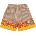 thumbnail image 1 of Pantalones cortos de gimnasio para hombre y mujer, Shorts deportivos de malla de secado rápido, Shorts básicos de Flame EE, Shorts de playa informales, novedad de verano Fivean unisex, 1 of 2