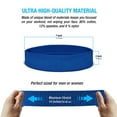 thumbnail image 4 of Suddora Adult Solid Color Sweatband Headband, Blue, 4 of 7
